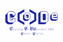 CoDe 2023 Logo School Edition