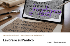 Locandina AICC IX mattinata 2026 Lavorare sull'antico