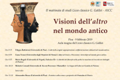 Locandina AICC II mattinata 2019 Visioni dell'altro nel mondo antico