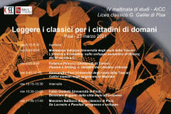 Locandina AICC IV mattinata 2021 Leggere i classici per i cittadini di domani