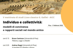 Locandina AICC V mattinata 2022 Individuo e collettività