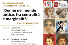 Locandina AICC VII mattinata 2024 Donne nel mondo antico tra centralità e marginalità