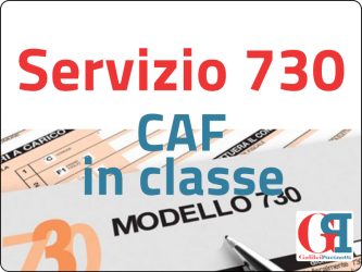 Banner servizio 730 - CAF in classe
