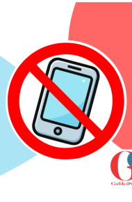 Disegno del divieto dell'utilizzo del cellulare