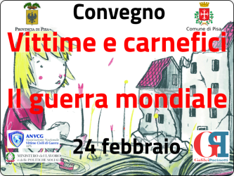 banner Vittime e carnefici II guerra mondiale - Convegno 24 febbraio